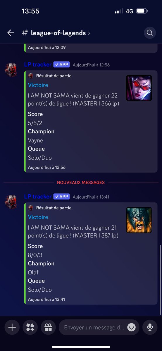 Pitié il vient de créer un smurf pour « tester des champions » et est déjà monté Master 400 lp et moi j’peux pas dépasser le Diamant 1 en FLEX