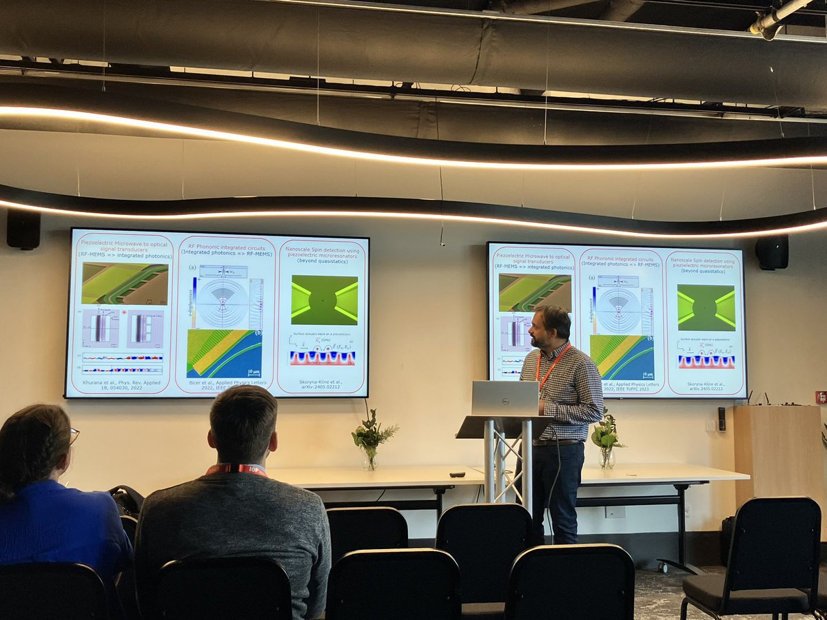 Joe Smith (@joesmio) on Twitter photo Nice invited talk from Prof Krishna Balram to kick off Photon 2024 in sunny Swansea! <a href="/QETLabsBristol/">QET Labs Bristol</a> Nice invited talk from Prof Krishna Balram to kick off Photon 2024 in sunny Swansea! <a href="/QETLabsBristol/">QET Labs Bristol</a>