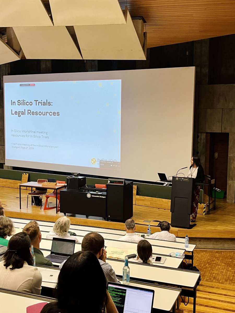 InSilicoWorld (@insilicoworld) on Twitter photo #Explotiation of #insilicotrials technologies by our colleague <a href="/carboneinsilico/">Vincenzo Carbone</a> from partner <a href="/InSilicoTrials/">InSilicoTrials</a> & an in-depth presentation of the #Legal and Ethical requirements in the #insilicomedicine field by <a href="/bisilisib/">Elisabetta Biasin</a> from partner <a href="/CiTiP_KULeuven/">CiTiP KU Leuven</a> #Explotiation of #insilicotrials technologies by our colleague <a href="/carboneinsilico/">Vincenzo Carbone</a> from partner <a href="/InSilicoTrials/">InSilicoTrials</a> & an in-depth presentation of the #Legal and Ethical requirements in the #insilicomedicine field by <a href="/bisilisib/">Elisabetta Biasin</a> from partner <a href="/CiTiP_KULeuven/">CiTiP KU Leuven</a>