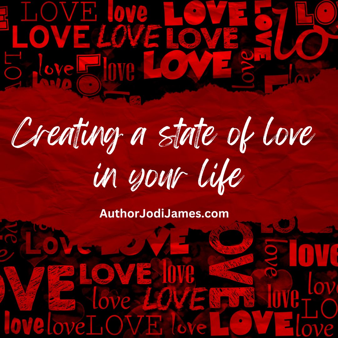 𝗖𝗿𝗲𝗮𝘁𝗶𝗻𝗴 𝗮 𝘀𝘁𝗮𝘁𝗲 𝗼𝗳 𝗹𝗼𝘃𝗲 𝗶𝗻 𝘆𝗼𝘂𝗿 𝗹𝗶𝗳𝗲!
#Author Jodi James
AuthorJodiJames.com
#InspirationalQuotes #quotes #love #quoteoftheday #inspiration #motivationalquotes #quote #quotestagram #quotestoliveby
