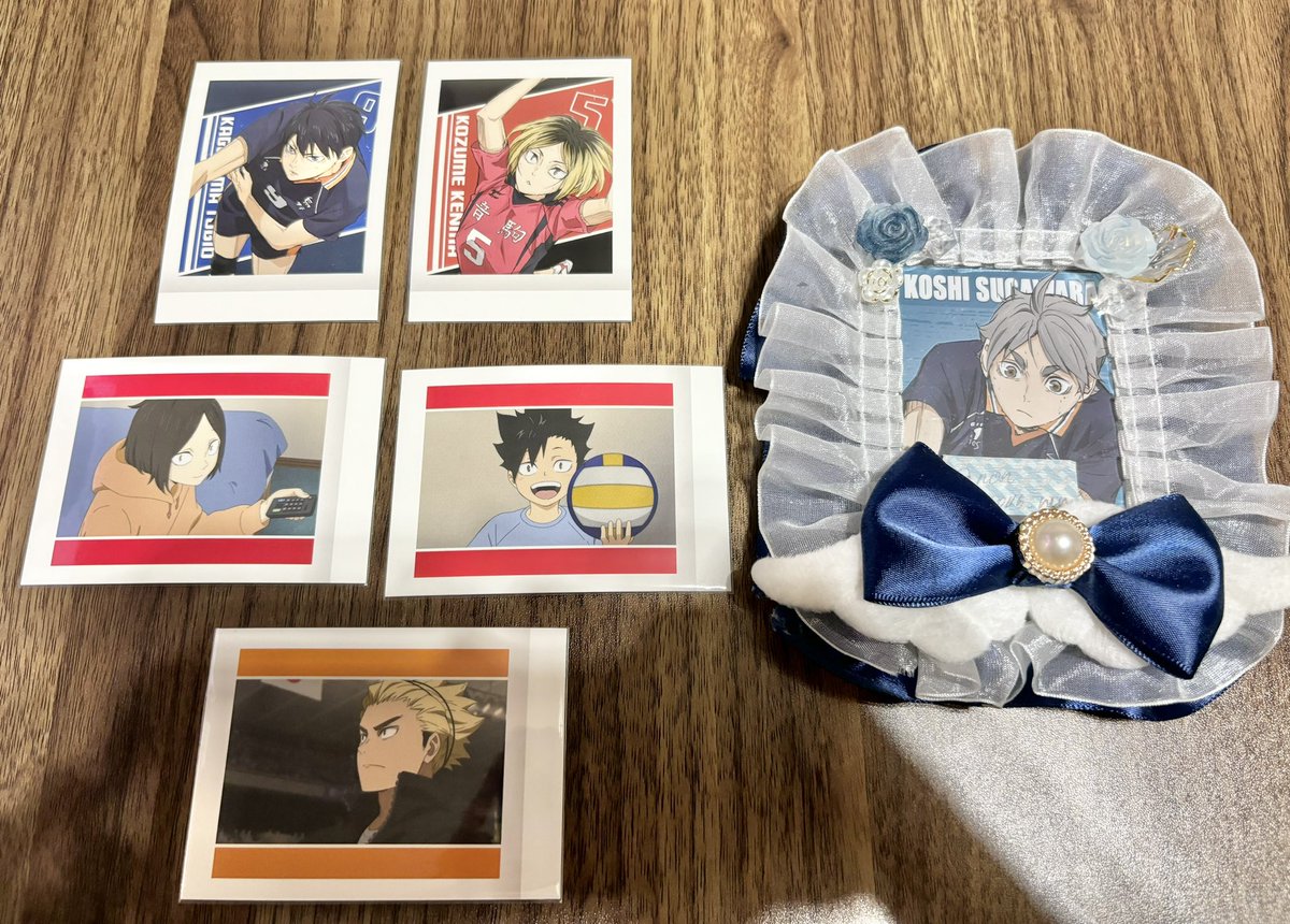 non_0116_non's tweet photo. ハイキュー　ゴミ捨て場の決戦　ぱしゃこれ　交換

譲　影山飛雄 孤爪研磨 黒尾鉄朗 
　　烏養繋心
求    菅原孝支 

普通郵便での郵送希望です。
一枚決まれば締め切ります。 https://t.co/BkujAJ27Od