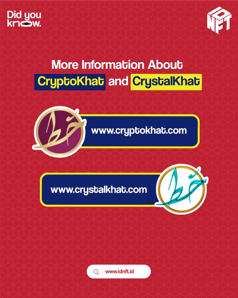 idnft_'s tweet image. Jangan lupa like , comment, dan follow untuk informasi lainnya ya fams! ✨

#IDNFT #Cryptokhat #DYK