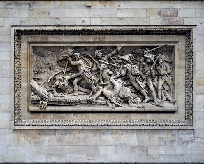 #Détails 🔍
La bataille du pont d’Arcole s'est déroulée du 15 au 17 novembre 1796 (25 au 27 brumaire an V) lors de la première campagne d’Italie. Napoléon Bonaparte saisit le drapeau du 1er bataillon et s'élance sur le pont en criant "Quivez votre général !"