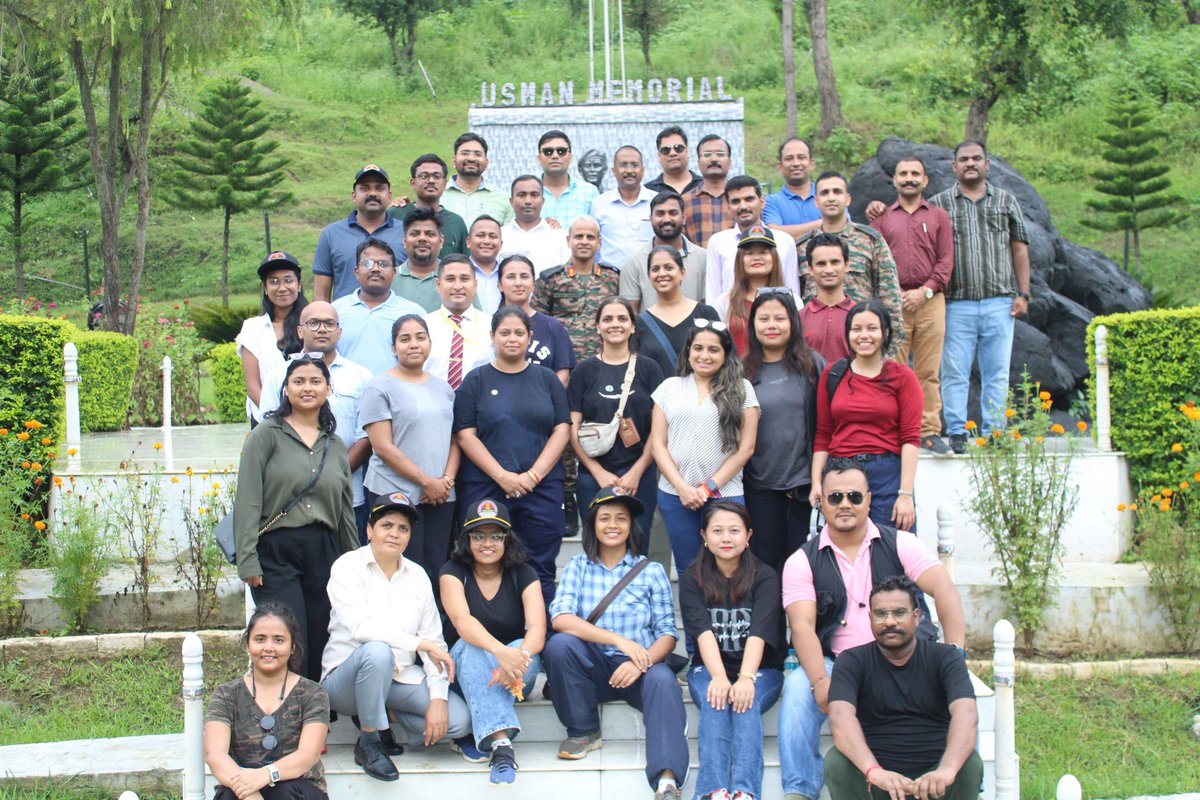 The course participants also paid homage at the Brig #Usman Memorial. (2/2)

<a href="/SpokespersonMoD/">Ministry of Defence, Government of India</a>
<a href="/adgpi/">ADG PI - INDIAN ARMY</a> 
<a href="/NorthernComd_IA/">NORTHERN COMMAND - INDIAN ARMY</a>
<a href="/Whiteknight_IA/">White Knight Corps</a> 
<a href="/PRODefDehradun/">PRO (Defence) Dehradun</a>