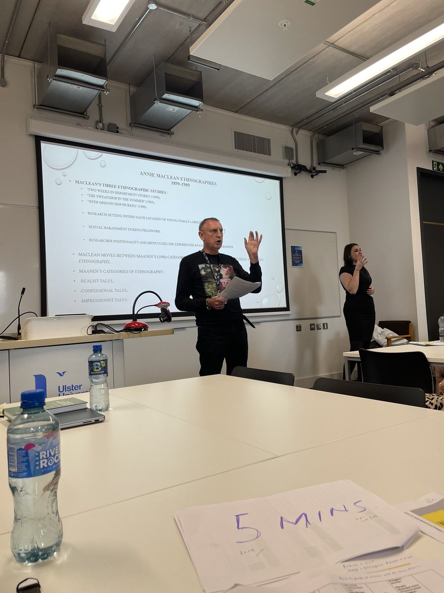RFMacDonald's tweet photo. Full house for papers on Youth Studies theory with Shane Blackman, John Goodwin &amp; Charlotte McPherson. 
Top stuff! 👏🏽👏🏽👏🏽
#UUStopTheClock https://t.co/Iy2BT8rlma