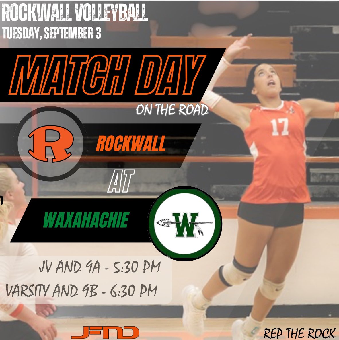 Match day at Waxahachie! #jfnd #reptherock