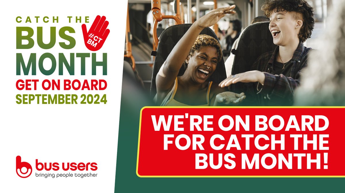 compassbus's tweet photo. Compass Travel is proud to be supporting this September’s Catch the Bus Month 2024 run by  @BusUsersUK

Use the Bus!🚌#usethebus

#CatchTheBusMonth! #CTBM24 #GetOnBoard #LoveTheBus https://t.co/EFMIzIly3c