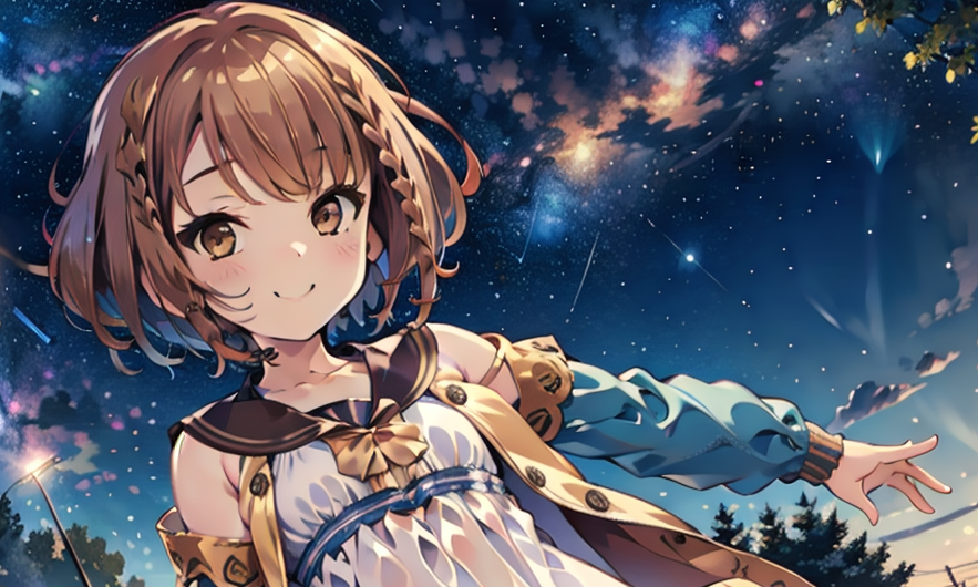 ken1ino's tweet photo. Happy Birthday Korona Kusakabe
(using AI-generator based on my own generated LoRA) https://t.co/IWJjw0I5ZI