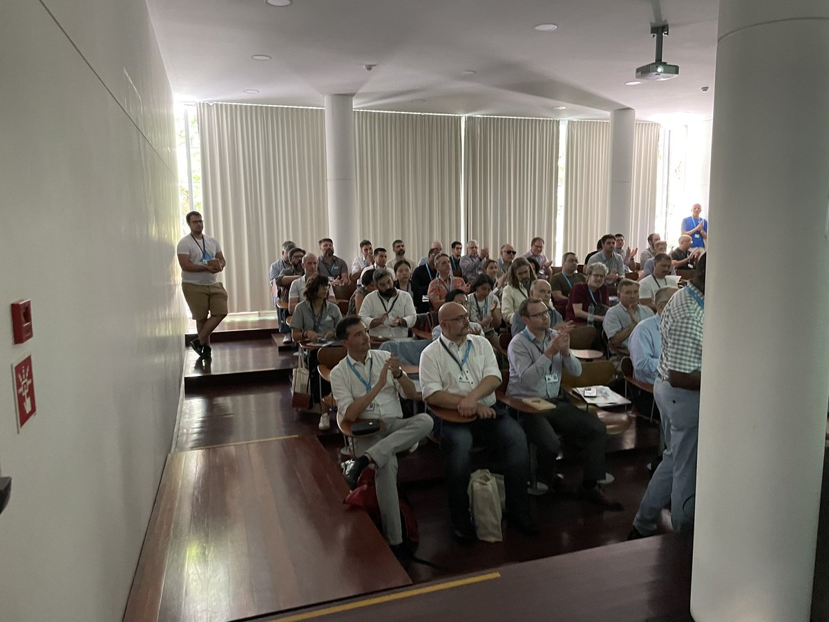 Full house for the first session on mining engineering.