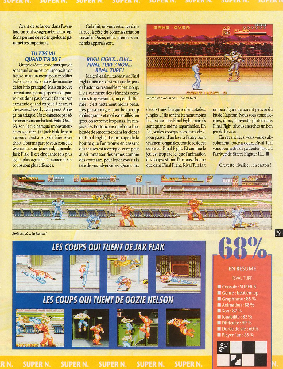 AllmightoFranky's tweet image. On passe sur #CoreGrafx avec le test de #NewAdventureIsland,la copie conforme de WonderBoy!! et #RivalTurf sur #Supernes!!4/5