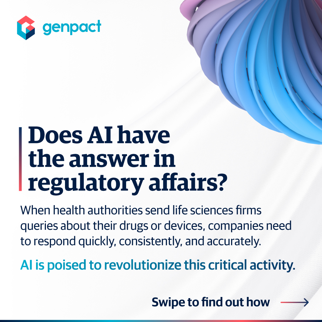 Genpact on X: &ldquo;Artificial intelligence is at its best when 