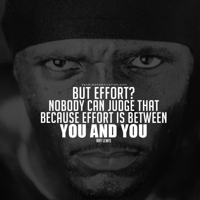 There may be people that have more talent than you, but there’s no excuse for anyone to work harder than you!#getbettertoday