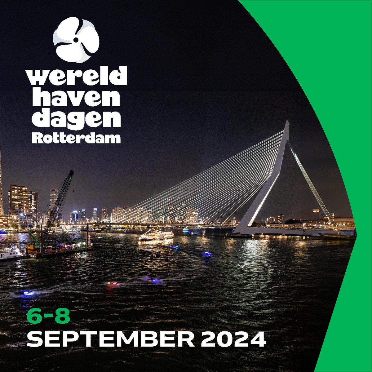 DEME Group (@demegroup) on Twitter photo Meet DEME at the Wereldhavendagen Rotterdam!
Visit our crane pontoon, Dordtsche Kil, used for constructing quay walls and jetties. Stop by our booth to explore our activities. Don't miss the spectacular evening parade and fireworks on Saturday!
<a href="/Wereldhavendgn/">Wereldhavendagen Rotterdam</a> <a href="/PortOfRotterdam/">Port of Rotterdam Authority</a> Meet DEME at the Wereldhavendagen Rotterdam!
Visit our crane pontoon, Dordtsche Kil, used for constructing quay walls and jetties. Stop by our booth to explore our activities. Don't miss the spectacular evening parade and fireworks on Saturday!
<a href="/Wereldhavendgn/">Wereldhavendagen Rotterdam</a> <a href="/PortOfRotterdam/">Port of Rotterdam Authority</a>