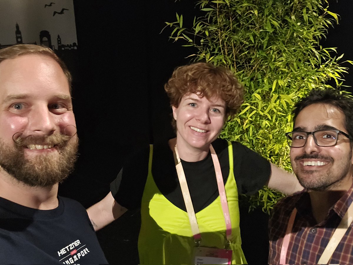 Sven Pfennig @0xe282b0@hachyderm.io (@0xe282b0) on Twitter photo Container Days is really a great event. <a href="/SaiyamPathak/">Saiyam Pathak</a> and I had a great time talking about GenAI and #Wasm with #LlamaEdge from <a href="/secondstateinc/">Second State</a>.
Thanks <a href="/MileyFu/">MortyC137</a> for the opportunity to be on stage with Saiyam again and thanks <a href="/DevOpsBarbie/">Floor - oh I'm gone</a> for running the stage!
<a href="/ConDaysEU/">ContainerDays</a> #CDS24 Container Days is really a great event. <a href="/SaiyamPathak/">Saiyam Pathak</a> and I had a great time talking about GenAI and #Wasm with #LlamaEdge from <a href="/secondstateinc/">Second State</a>.
Thanks <a href="/MileyFu/">MortyC137</a> for the opportunity to be on stage with Saiyam again and thanks <a href="/DevOpsBarbie/">Floor - oh I'm gone</a> for running the stage!
<a href="/ConDaysEU/">ContainerDays</a> #CDS24