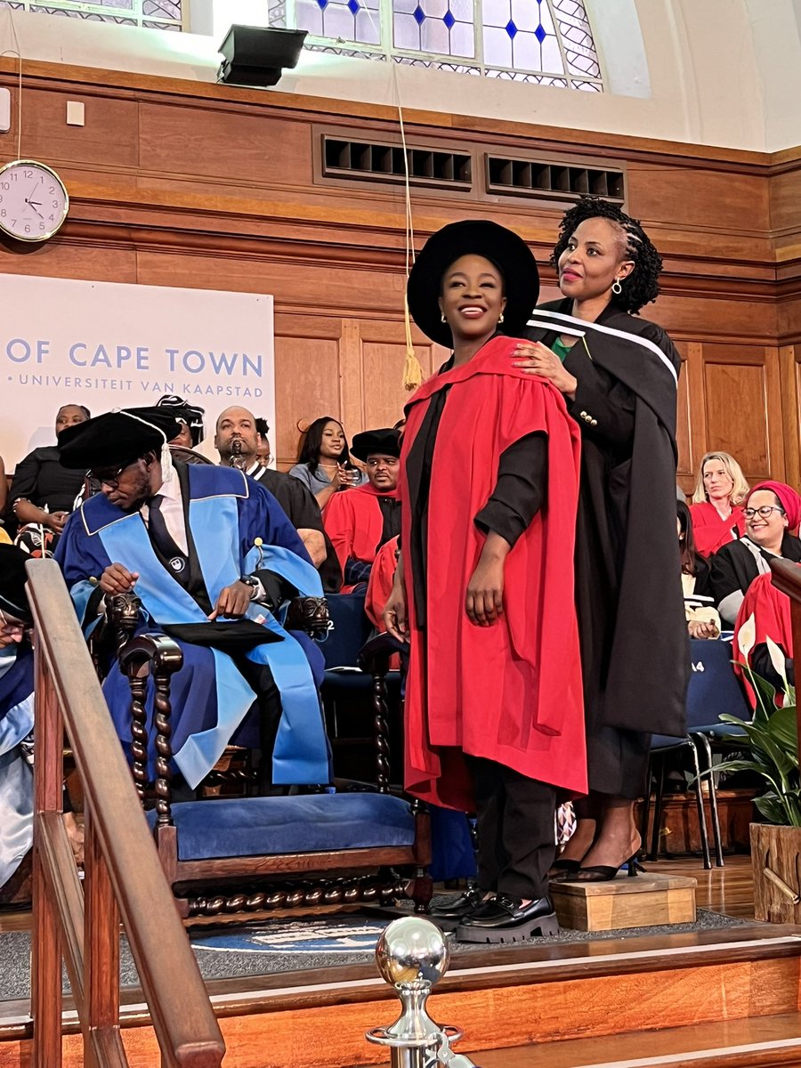 Witnessing our law PhD graduates walk across the stage is a moment of immense pride and joy. Their years of research, dedication, and perseverance have culminated in this impressive achievement. Here’s to their future contributions to the field! #UCTGrad2024