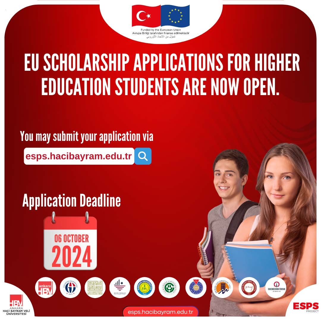 📝🌍🇪🇺 Mardin Artuklu Üniversitesi Öğrencileri İçin (ESPS) AB Burs Başvuruları Başladı.

☀️ ESPS projesi, kapsamlı bir değerlendirme sürecine dayalı olarak Türkiye Cumhuriyeti vatandaşı öğrencilere, geçici koruma altındaki öğrencilere ve uluslararası koruma altındaki öğrencilere