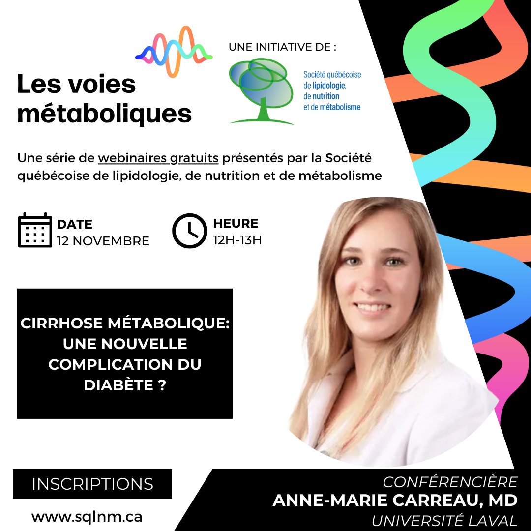 SQLNM (@sqlnm_) on Twitter photo 📣 Nous sommes heureux d’annoncer la tenue de trois nouveaux webinaires.
Inscrivez-vous dès maintenant au sqlnm.ca pour y assister et avoir la chance de poser vos questions à la professeure Catherine Mounier, au professeur <a href="/AlexandrCaron/">Alex Caron</a> et à la Dre @carreau_anne 📣 Nous sommes heureux d’annoncer la tenue de trois nouveaux webinaires.
Inscrivez-vous dès maintenant au sqlnm.ca pour y assister et avoir la chance de poser vos questions à la professeure Catherine Mounier, au professeur <a href="/AlexandrCaron/">Alex Caron</a> et à la Dre @carreau_anne