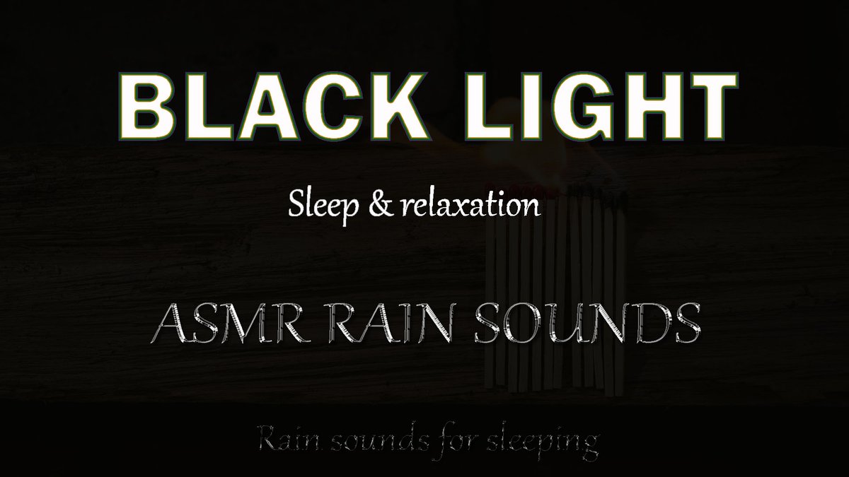 Rainsounds92's tweet photo. Fall Asleep in 2 Minutes with Gentle Night Rain and Dark Screen Rainfall | ASMR Rain Sounds
https://t.co/meCnDz0zoY
#Fallasleepquickly #Gentlenightrain #Darkscreenrainfall #ASMRrainsounds #Rainfallforsleep #Nightrainsounds #Fastsleepaid #Sleepin2minutes #Relaxingrainsounds https://t.co/nDAnZLVily