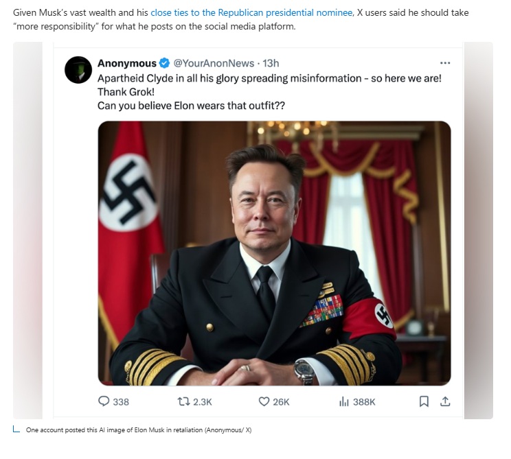 Anonymous tweet media