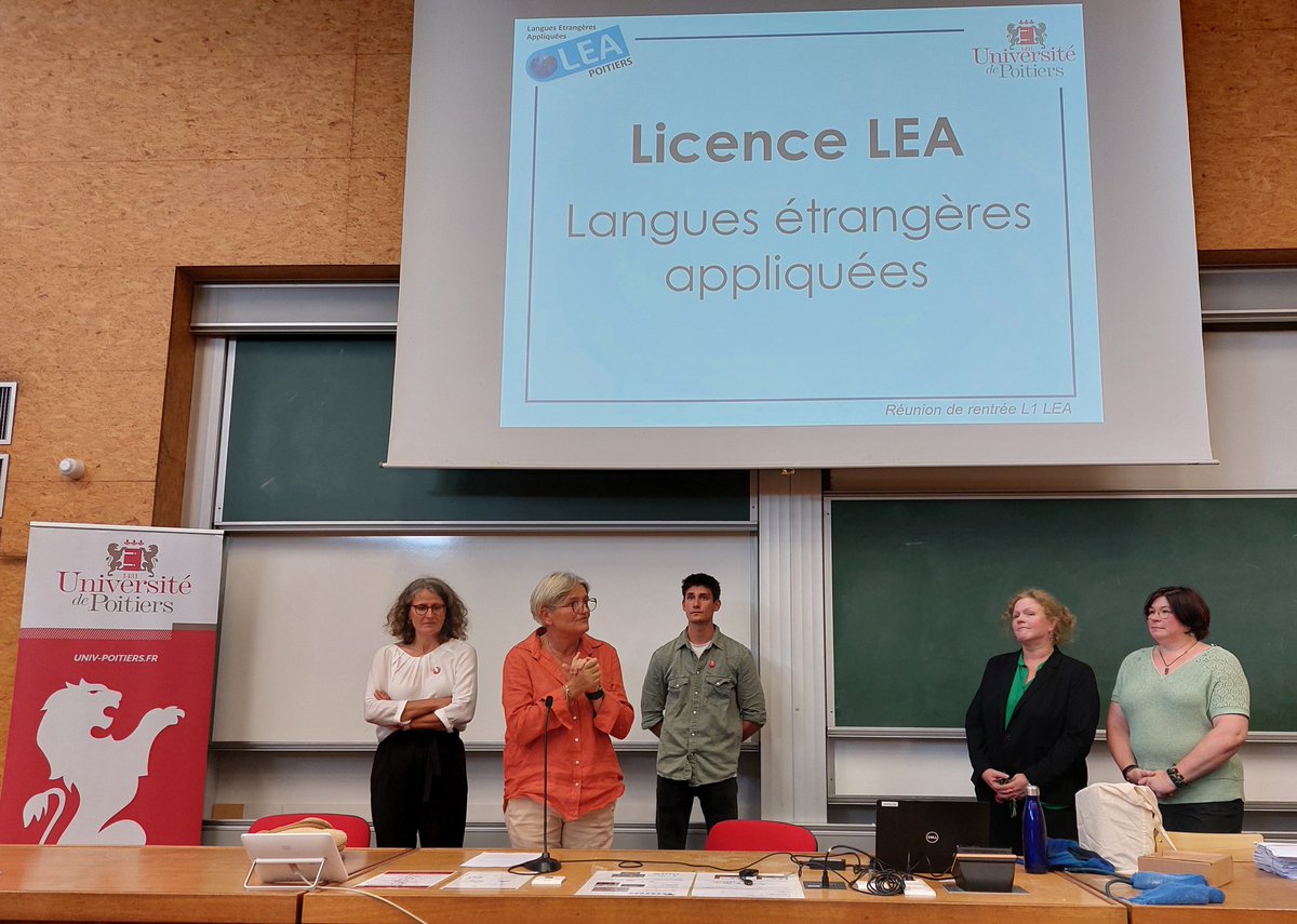 virginie_laval's tweet image. 👩‍🎓👨‍🎓Fière et heureuse d&apos;accueillir les #étudiants de @UnivPoitiers pour une nouvelle année sur tous nos campus !
👏 Tous mes remerciements aux collègues qui permettent d&apos;organiser cette rentrée et qui font vivre le #service #public toute l&apos;année !
