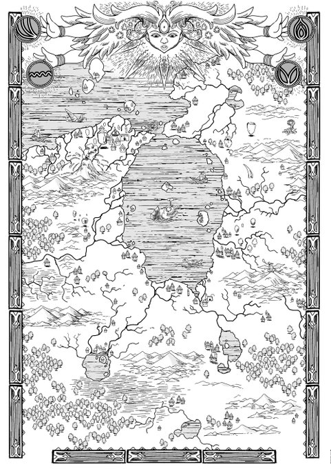 地図描くの結構タイヘンなのよね…… 