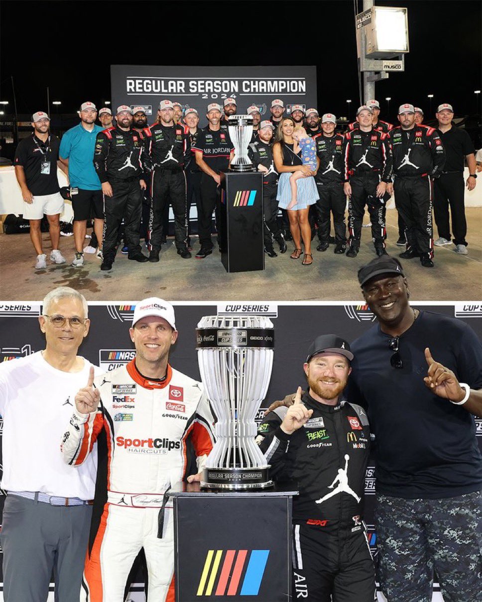 Javier Trejo Garay on X Michael Jordan es campeon de la NASCAR Asi como lo leen la leyenda de la NBA formo 23XI Racing en 2020 y solo cuatro anos despues su