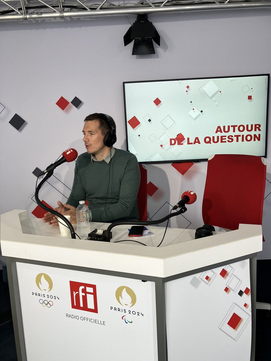 <a href="/RFI/">RFI</a> <a href="/RFI/">RFI</a>mag Rdv à 14h10 Tu, 16h10 heure de Paris sur @RFI en direct depuis Le Club France / #jeuxparalympiques2024 avec Fabien Szmytka chercheur <a href="/ENSTAParis/">ENSTA Paris</a> et Vance Bergeron @ENSdeLyon