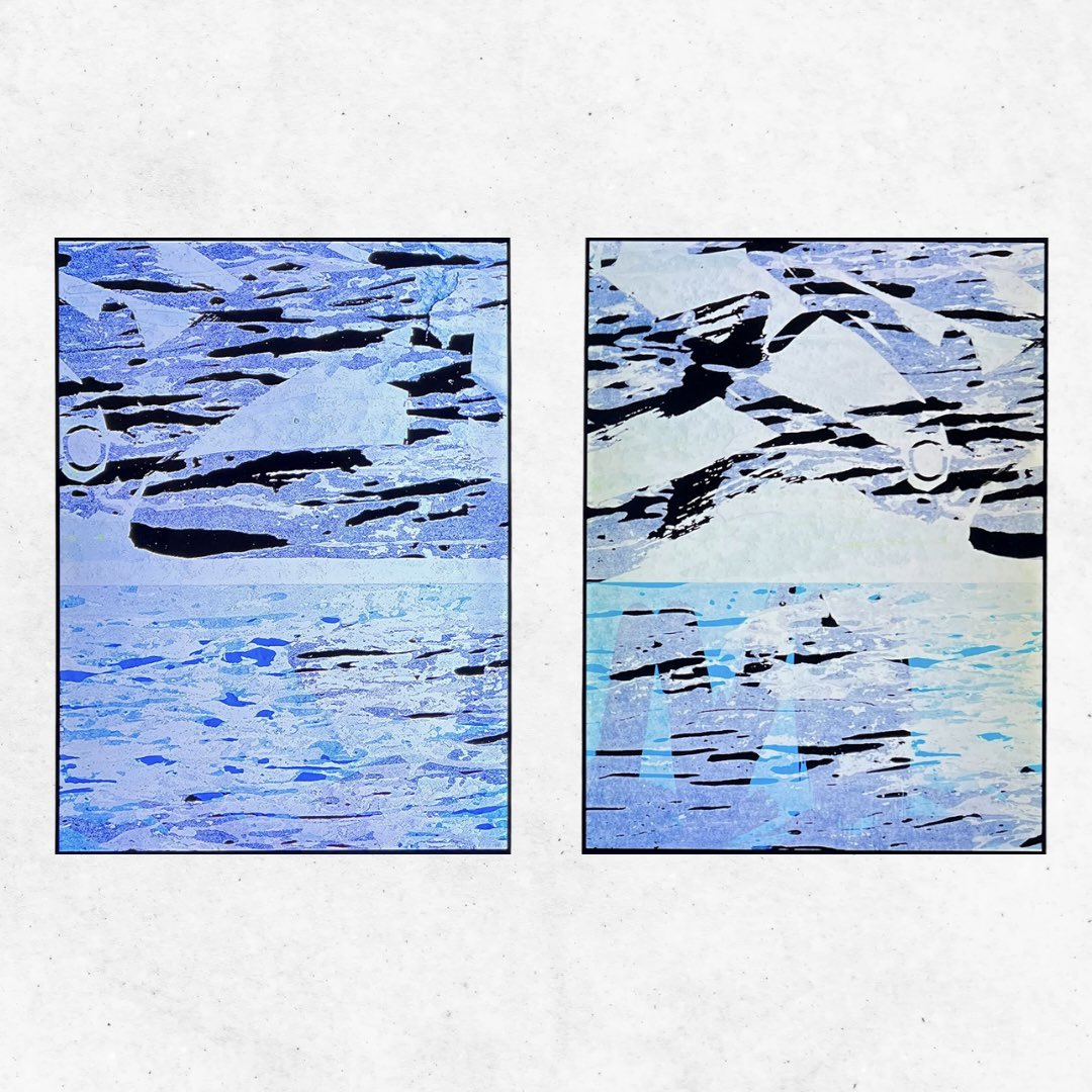 {Compendia+} diptych by <a href="/agoriamusic/">{agoria}</a> not yet minted on <a href="/SuperRare/">SuperRare</a> 🧬

Comes with prints and also looking good on 3/4 screens 🥶