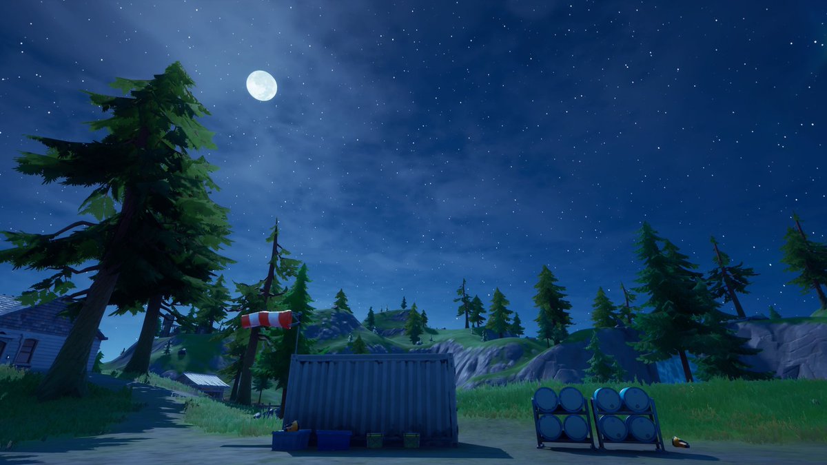 Stedjun_'s tweet image. Early fortnite chapter 2 night skybox was soooo good