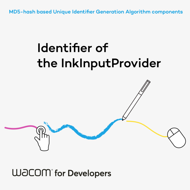 Wacomdevelopers's tweet photo. After a SensorChannel instance is added to the InputContext repository, it becomes immutable. Its identifier is auto-generated using the MD5-hash based Unique Identifier Generation Algorithm with the "SensorChannel" tag. Learn more: