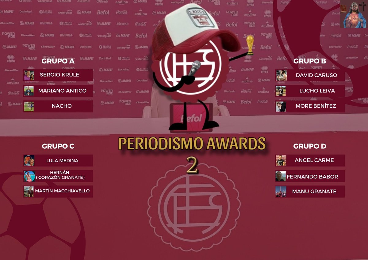 ReligionGranate's tweet image. #PA2 🔶 RONDA 2 🎤🏆

🔸Avanzan los primeros 2 de cada grupo.
🔸16hs para votar 

ℹ️ Los grupos fueron armados en base a los porcentajes que sacaron en la fase de grupos. 

⬇️ Abajo las encuestas