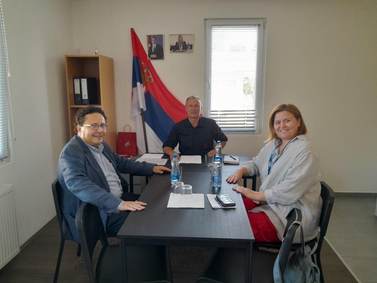 Productive meetings with the <a href="/KIRS_SRBIJA/">KIRS Srbija 🇷🇸</a> managers in Vranje and Bujanovac. Grateful for the longstanding cooperation between the Commissariat and <a href="/UNHCRSerbia/">UNHCR Serbia</a>, which ensures protection and support for people forced to flee.
Together, we’re making a difference.