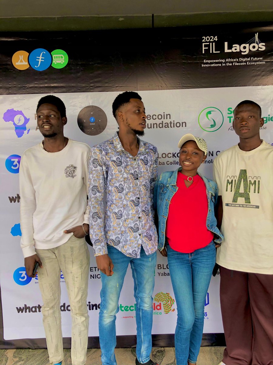 EmmanuelAjao2's tweet photo. Fil-Con 2024 is turning out to be an amazing experience! Kudos to @FilecoinNigeria for putting together such a great program and thanks to @Bchain_YCTEpe for making it possible for me to be here. ๐ช๐ฏ
#Fillagos2024
#Filbuilders
#BlockChainonCampus
#BCC_YCTEpe
#BCC
#YCTEpe
#Epe https://t.co/2eFkSozSKw