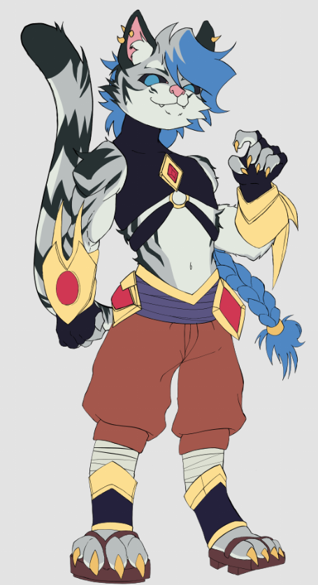 I love the color base :3
.
.
#oc #characterdesign #furryartist