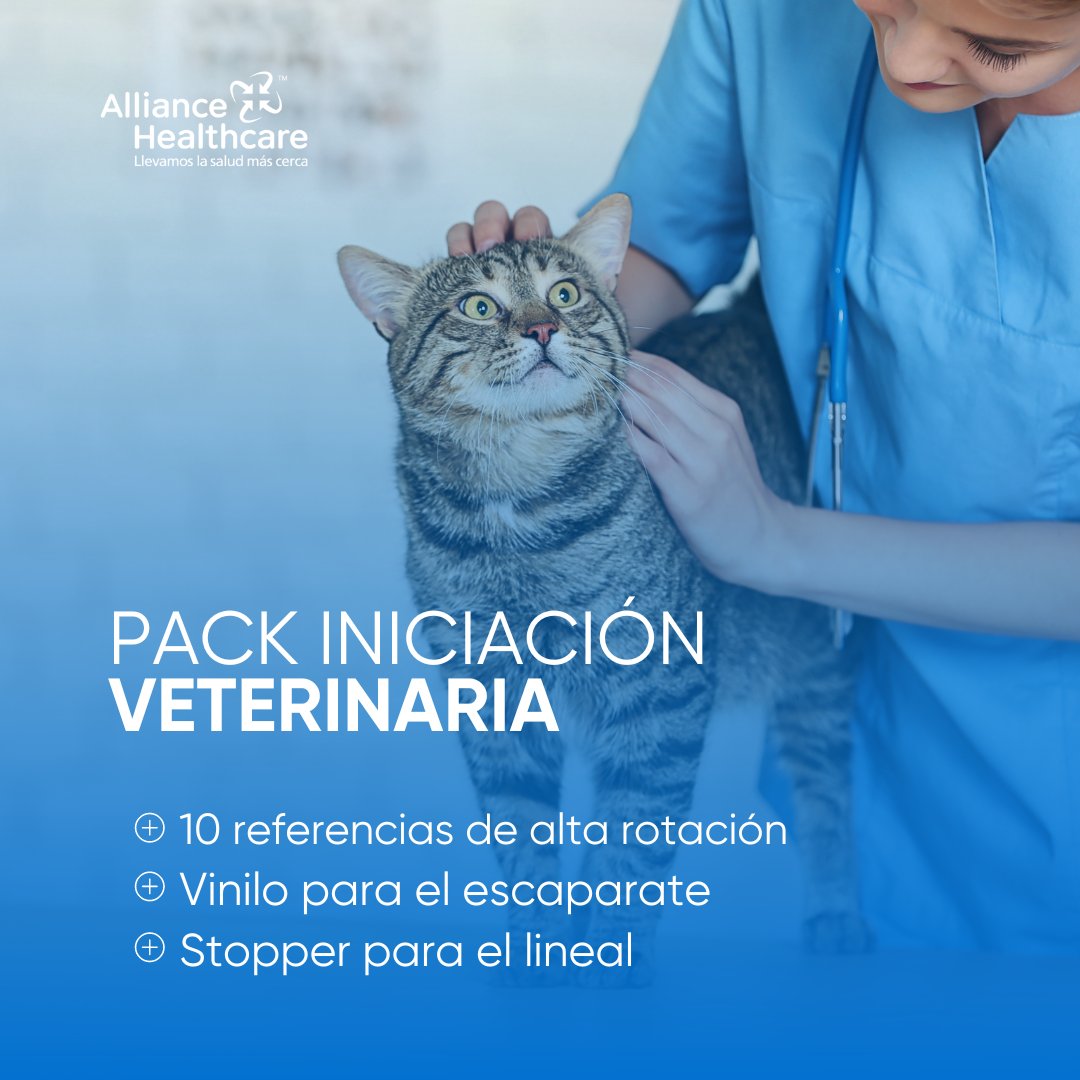 ¿Te preguntas con qué productos empezar a trabajar la veterinaria en tu farmacia? ¡Tenemos la solución perfecta para ti! 😺🐶

Presentamos nuestro Pack de Veterinaria, diseñado específicamente para ayudar a las farmacias a dar sus primeros pasos en el cuidado de las mascotas.