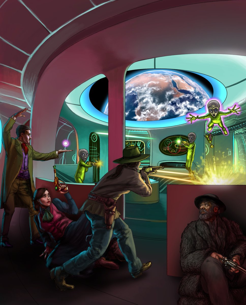 Does your Friendly Local Gaming store carry Haunted West? If not, why not? Have them contact me for a FLG rate and we’ll get #HauntedWest to you in time for horrific Halloween one-shots! #TTRPGs