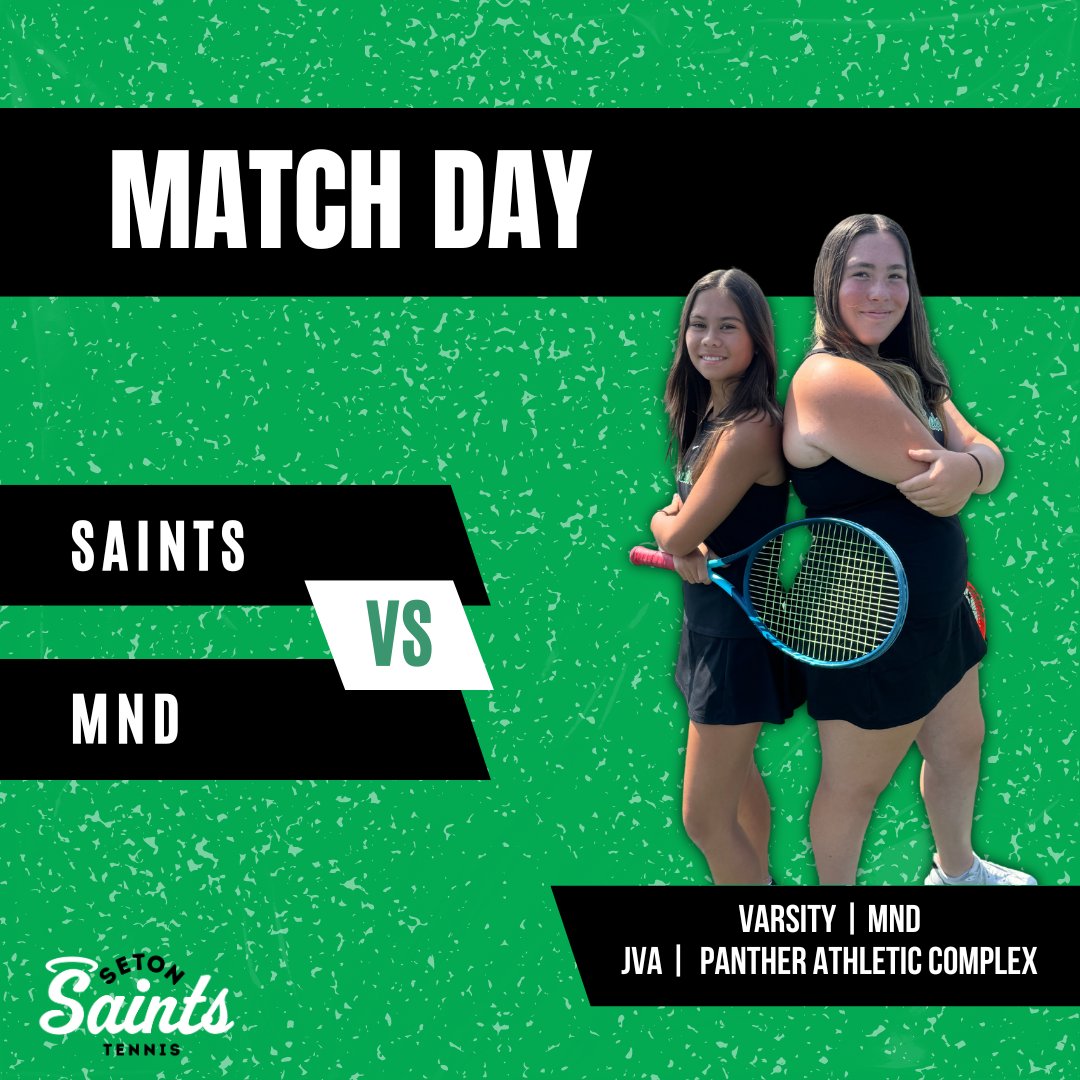 Today's Athletic Events ⛳️🏐🎾

#GoSaints