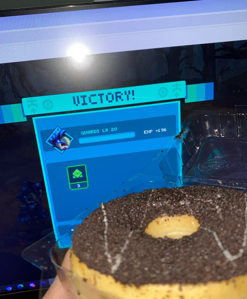 Quardi99999's tweet image. Mint donuts everyday and eat. @RuniverseGame #runiversegame #ronin