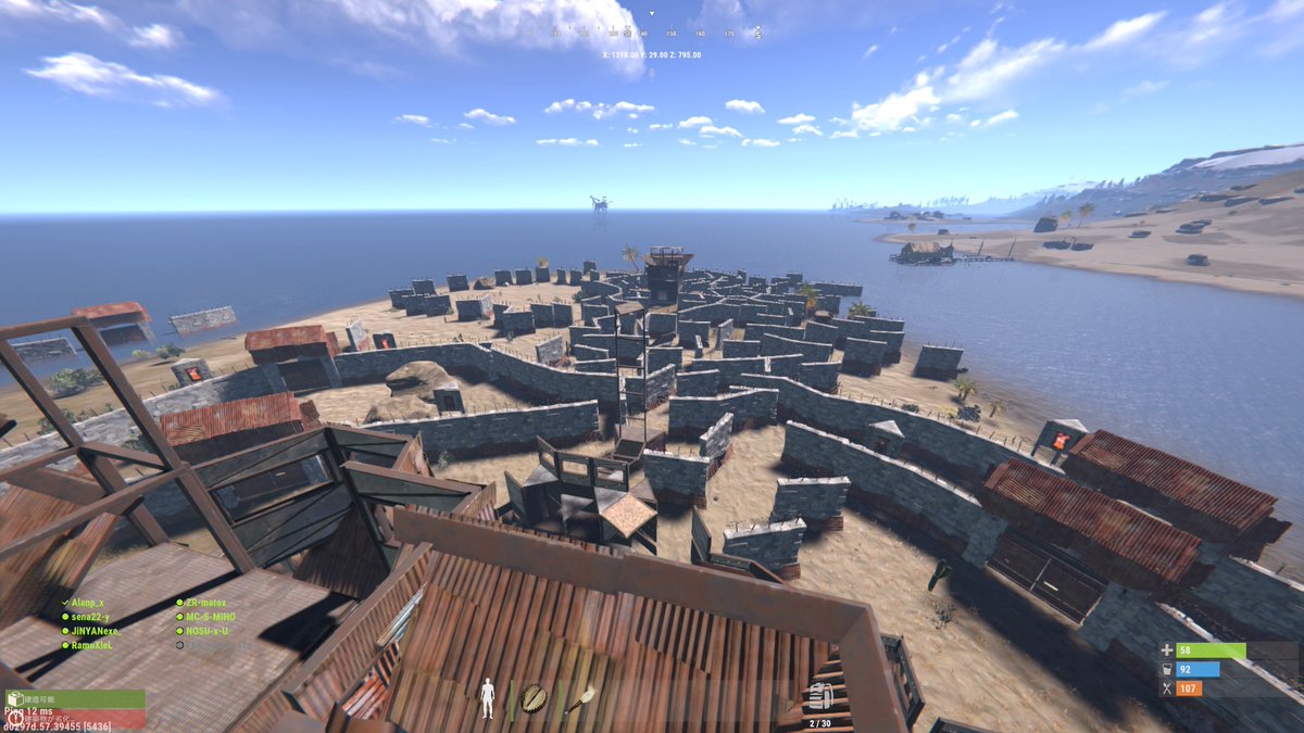 JINYANexe_'s tweet image. レイド防衛gg😃👍
#Rust #Rustconsole