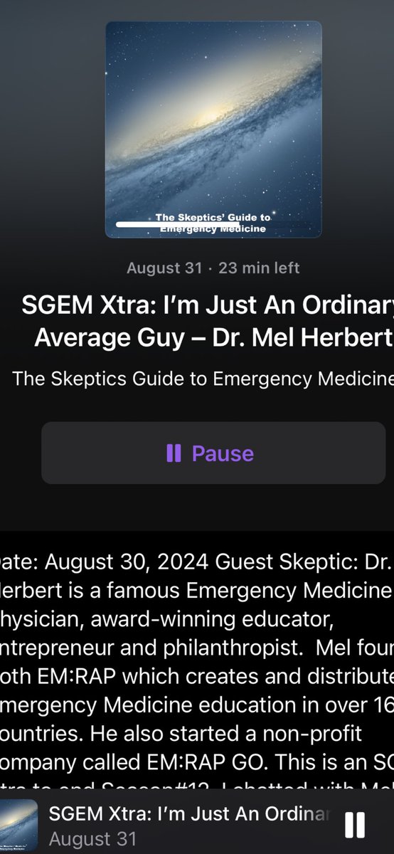 SAEM EBM IG (@saemebm) on Twitter photo Listened to <a href="/TheSGEM/">Ken Milne MD</a> episode thesgem.com/2024/08/sgem-x… with <a href="/MelHerbert/">Mel Herbert</a> & reminded how fortunate I have been throughout my career with <a href="/mayoclinicemres/">Mayo Clinic EM Residency</a> + <a href="/SAEMonline/">SAEM</a> Board + <a href="/AcademicEmerMed/">AEM Journal</a> Editorial Board + <a href="/theGEDC/">The Geriatric Emergency Department Collaborative</a> + <a href="/AGSJournal/">JAGS</a> + <a href="/ccmecourses/">Rick Bukata, M.D.</a> + <a href="/ClinSTARCC/">Clin-STAR Coordinating Center</a> as an average person Listened to <a href="/TheSGEM/">Ken Milne MD</a> episode thesgem.com/2024/08/sgem-x… with <a href="/MelHerbert/">Mel Herbert</a> & reminded how fortunate I have been throughout my career with <a href="/mayoclinicemres/">Mayo Clinic EM Residency</a> + <a href="/SAEMonline/">SAEM</a> Board + <a href="/AcademicEmerMed/">AEM Journal</a> Editorial Board + <a href="/theGEDC/">The Geriatric Emergency Department Collaborative</a> + <a href="/AGSJournal/">JAGS</a> + <a href="/ccmecourses/">Rick Bukata, M.D.</a> + <a href="/ClinSTARCC/">Clin-STAR Coordinating Center</a> as an average person