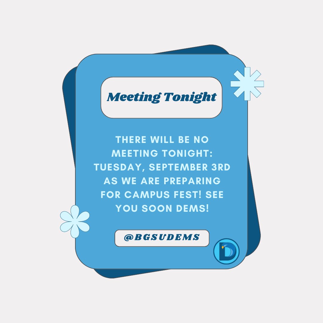 See you tomorrow at Campus Fest!