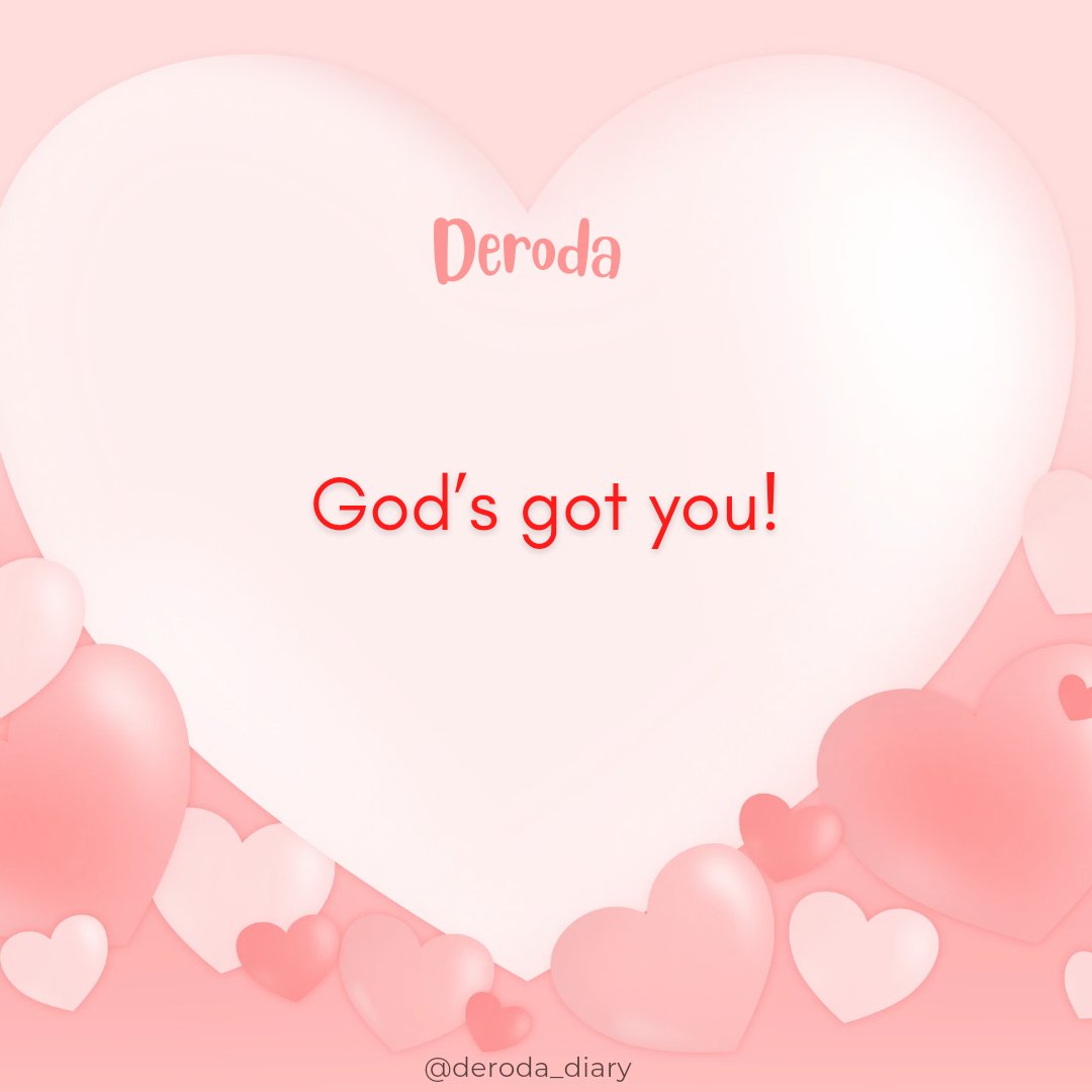 DerodaDiary's tweet image. Now and always! ❤️
#Godlove #Derodadiary #Berestassured #