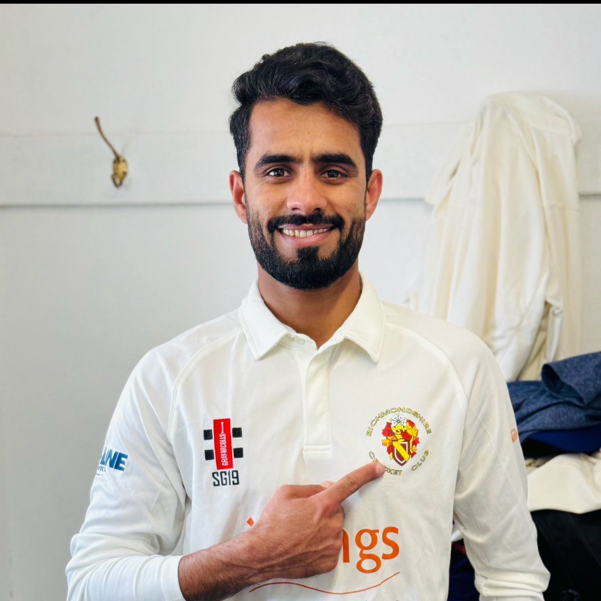 graynics's tweet photo. Congratulations to one of our teamwear partners @richmondshirecc, who have been crowned champions of @NYSDCricket Premier Division with two games to spare.

Richmondshire have already broken the record for points scored in a 22 game season, testament to their dominance.

RCC batters made up three of the top six in the league averages, with Dan Hodgson (former Yorkshire wicketkeeper-batsman) top with 514 runs at 64.25, Robert Carr (captain) second with 511 runs at 63.88 and Gary Pratt 6th with 604 runs at 50.33.

Afghanistan overseas pro Shafiqullah Ghafari had an incredible season, taking 65 wickets in the league at an average of 9.88 including 8 five wicket hauls!

Well done to everyone associated with the club - enjoy the last two weeks of stress-free cricket.

Richmondshire's Gray-Nicolls teamwear is supplied via @LORIMERS1976.