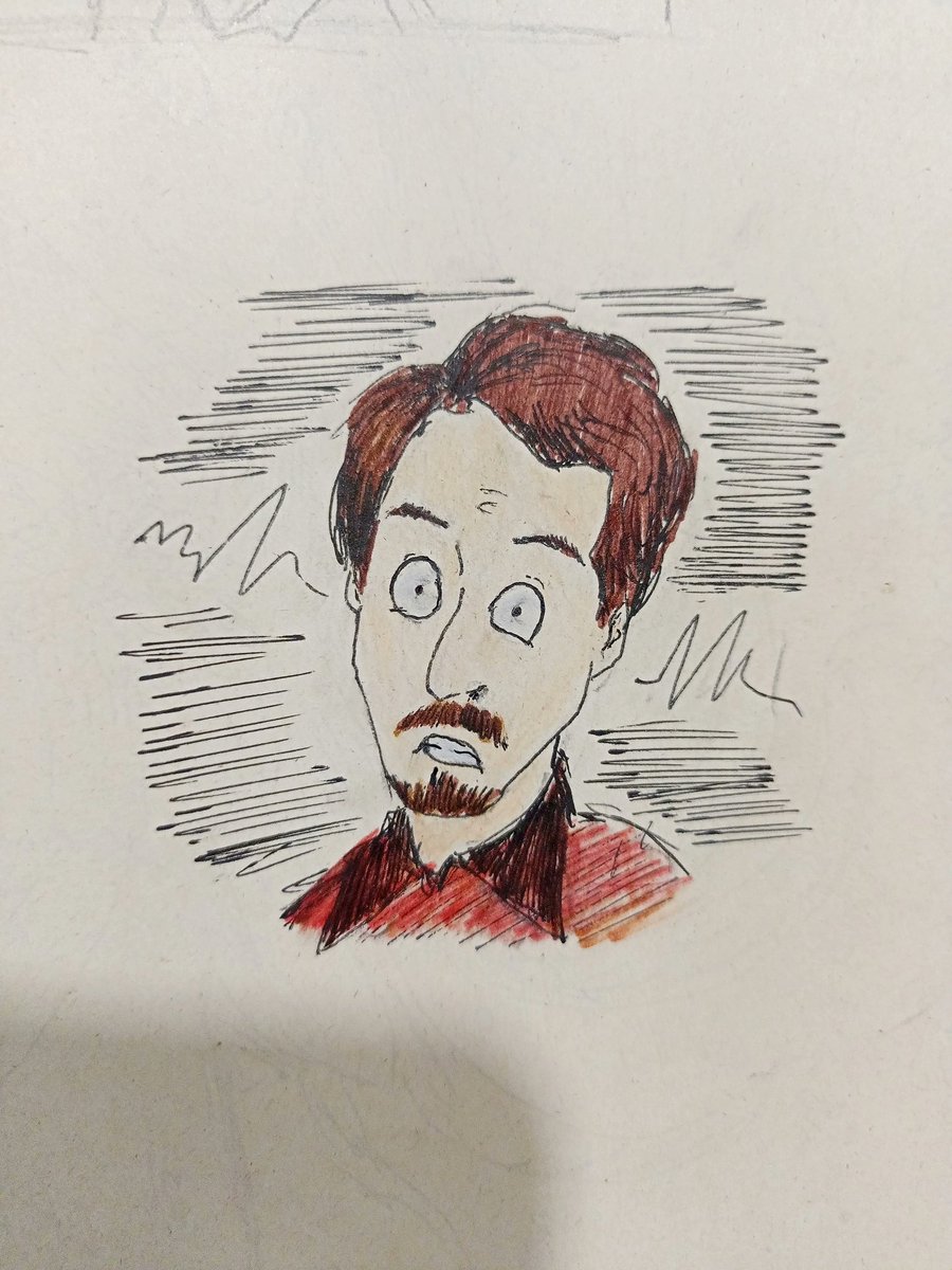 ujijrujijr's tweet image. Memories from 2022...
I recommended my friend to play @PoeAndMunro. She played and even drew sketches of the characters after finishing episode 6!
I was glad she liked the game!