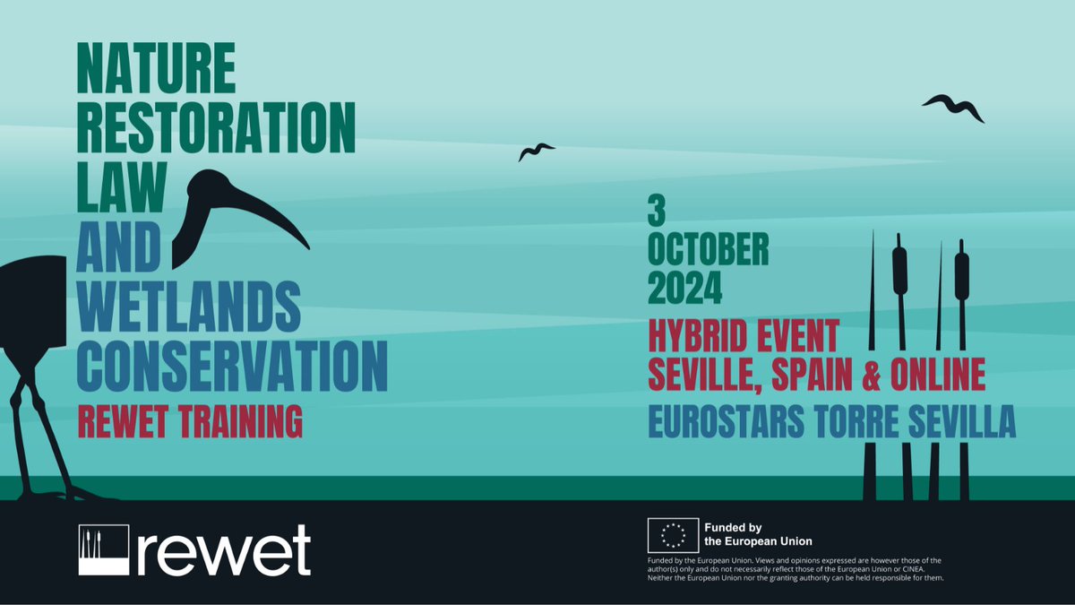 REWET_HE (@rewet_he) on Twitter photo Excited to hear Florian Claeys (<a href="/EU_ENV/">EU Environment</a>) discuss the new Nature Restoration Law's impact on people, biodiversity, and climate in our next event on 3 October 2024! 🌍 Register now👇 #EUEcosystems #ClimateActionNow
docs.google.com/forms/d/e/1FAI… Excited to hear Florian Claeys (<a href="/EU_ENV/">EU Environment</a>) discuss the new Nature Restoration Law's impact on people, biodiversity, and climate in our next event on 3 October 2024! 🌍 Register now👇 #EUEcosystems #ClimateActionNow
docs.google.com/forms/d/e/1FAI…