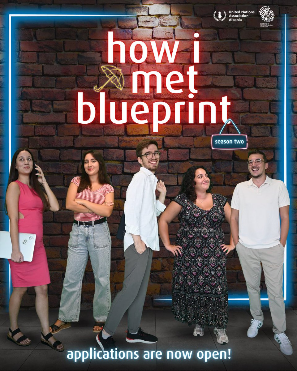 📍forms.gle/q7zGiUeXEr7hMv…

Legend—wait for it—dary! 👔

📣 It’s time for another round of Blueprint recruitment, and we want YOU to be part of the story! 🎉

✨ We’re inviting all youngsters aged 17-27 passionate about #sustainability and making a #difference to join #Blueprint!