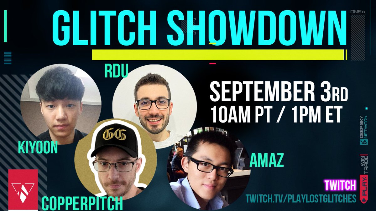 CopperPitch (@copperpitch) on Twitter photo Live on Twitch now to play <a href="/TheLostGlitches/">The Lost Glitches</a> with some other creators!
📺 Come check it out!
Cyberpunk web3 TCG? Yes please! Live on Twitch now to play <a href="/TheLostGlitches/">The Lost Glitches</a> with some other creators!
📺 Come check it out!
Cyberpunk web3 TCG? Yes please!