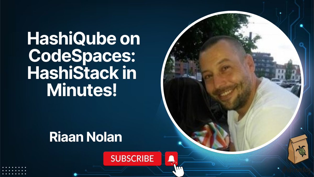 Tomorrow (8:30 PM ET) on <a href="/vBrownBag/">vBrownBag</a>:

Do you dream of being able to quickly spin up an env full of your favorite DevOps tools for lab/testing/play?

Well DREAM NO MORE 🤣🥰   

"HashiQube on CodeSpaces: HashiStack in Minutes!" w/ <a href="/RiaanNolan/">Riaan Nolan</a> 

youtube.com/watch?v=v31Y_N…