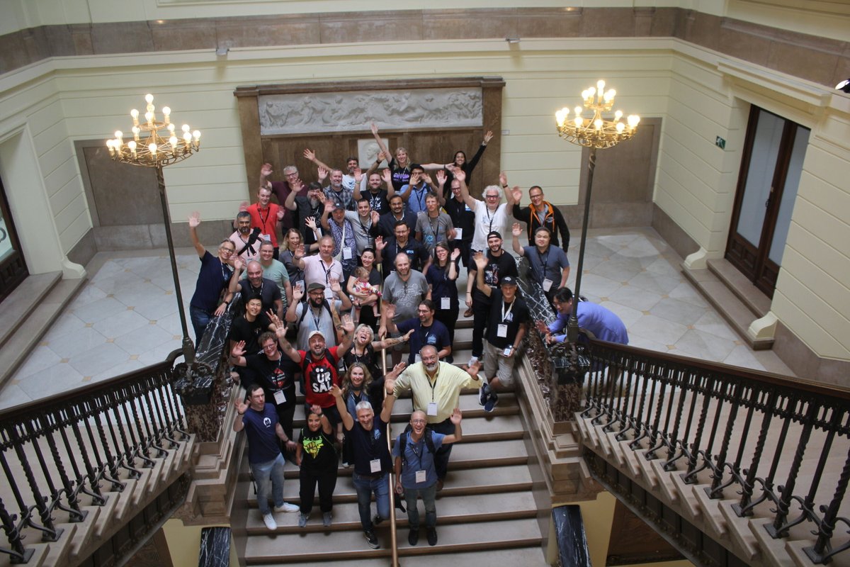 Coming close to the end of the DevOpsDays Global Organizer Summit with the mandatory group picture! 🎉