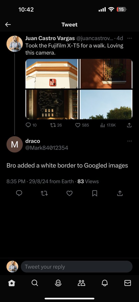 Ah, good old X hate. Guess I’m in the right path.